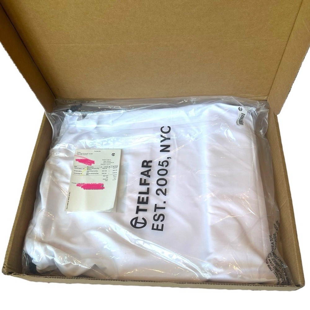 Telfar Ballerina Shopping Bag Medium NWT  Pink - Picture 13 of 14